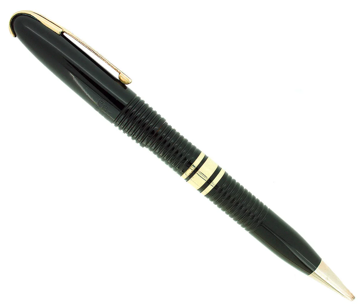 1939 FIRST YEAR WATERMAN HUNDRED 100 YEAR JET BLACK PENCIL RESTORED