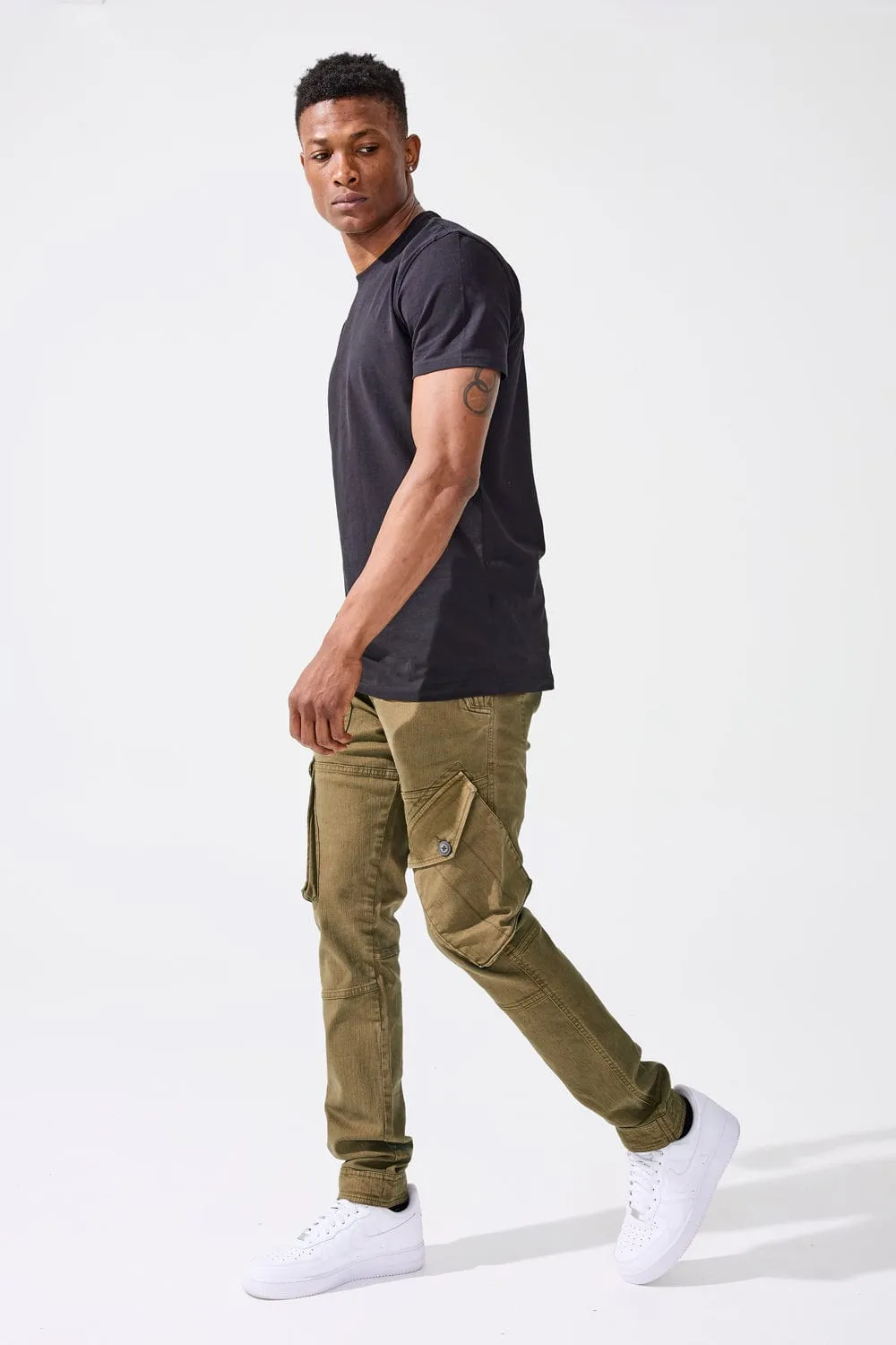 Aaron - Trailblazer Cargo Pants (Military Olive)