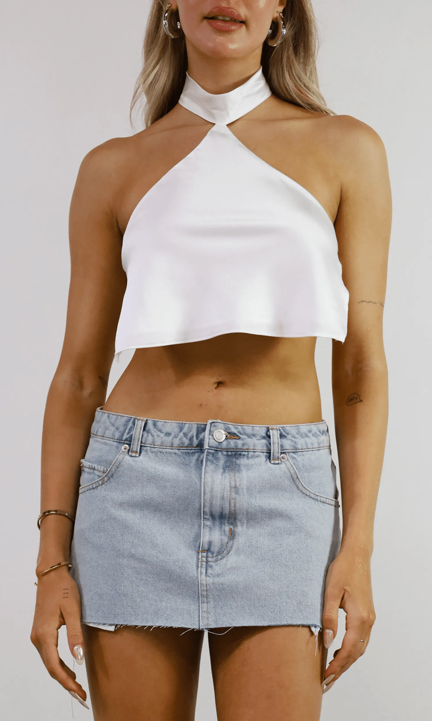 Are You Mine Crop Top - FINAL SALE