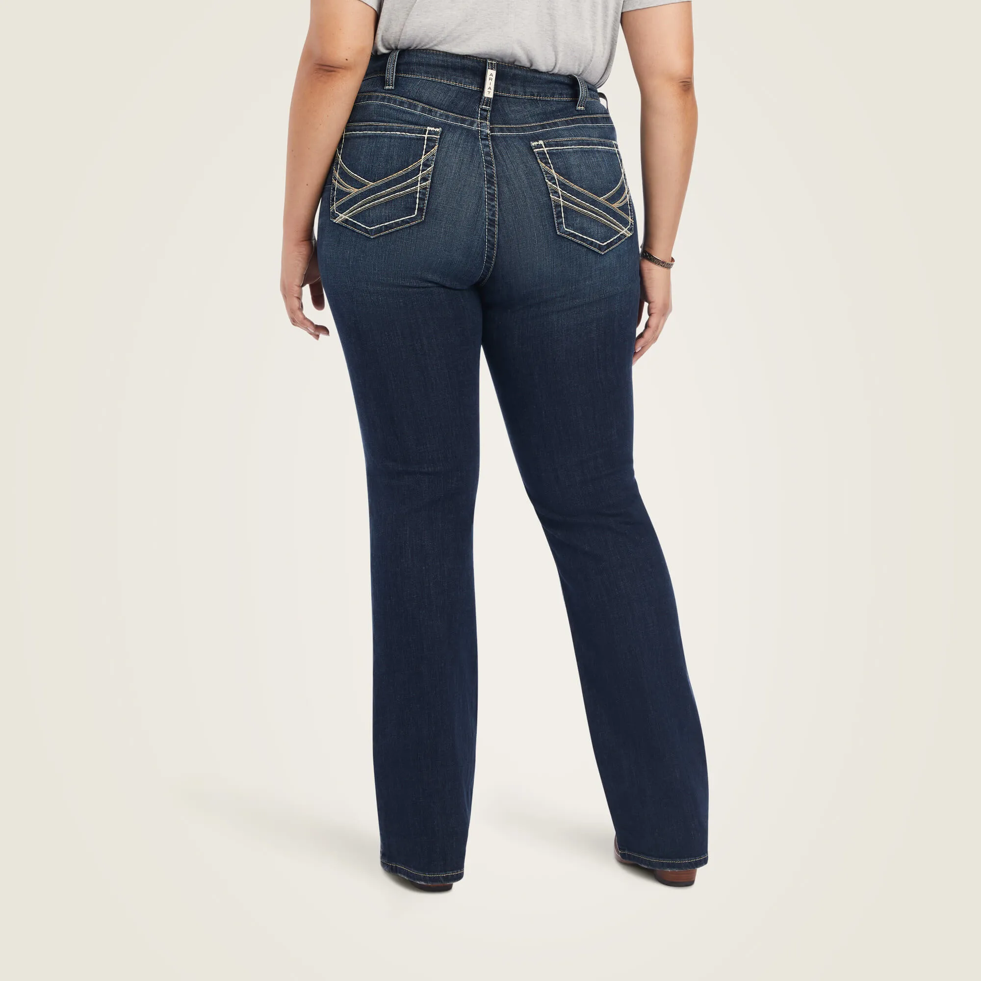 Ariat R.E.A.L. Women's Lexie Perfect Rise Bootcut Jean in Missouri (Available in Regular & Plus Sizes)