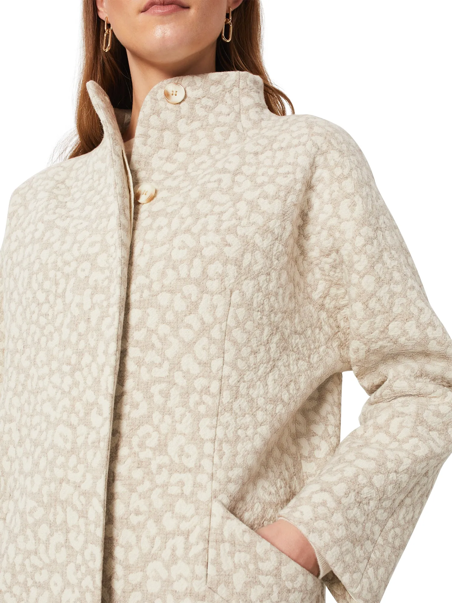 Astrid Jacquard Coat