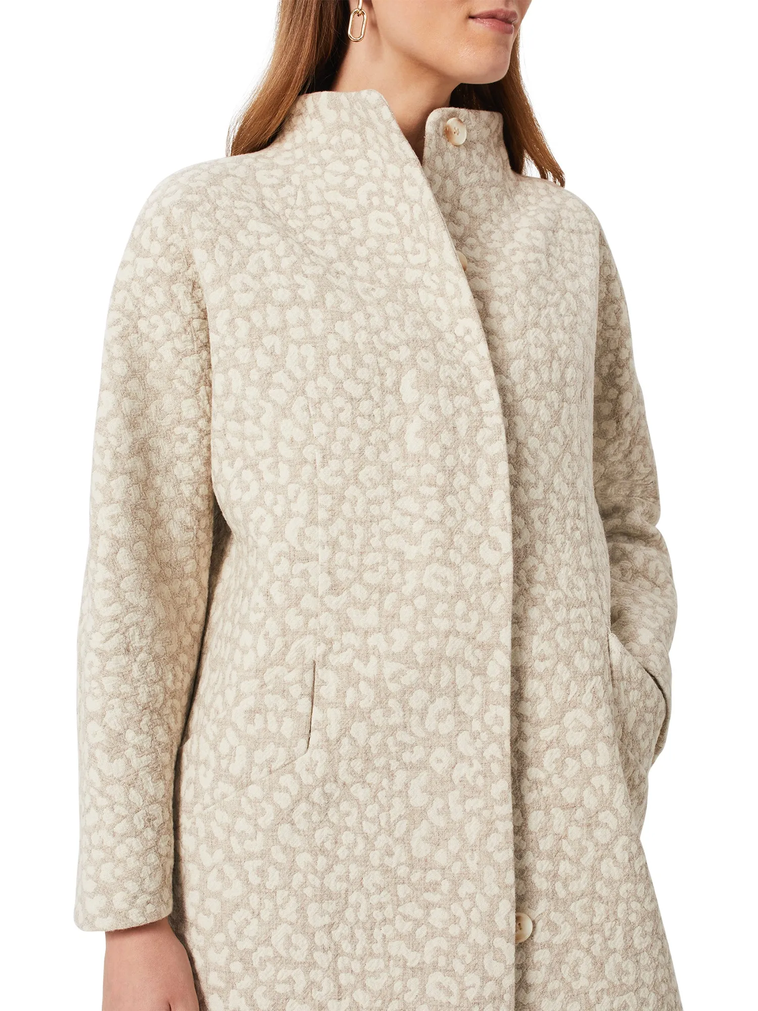 Astrid Jacquard Coat