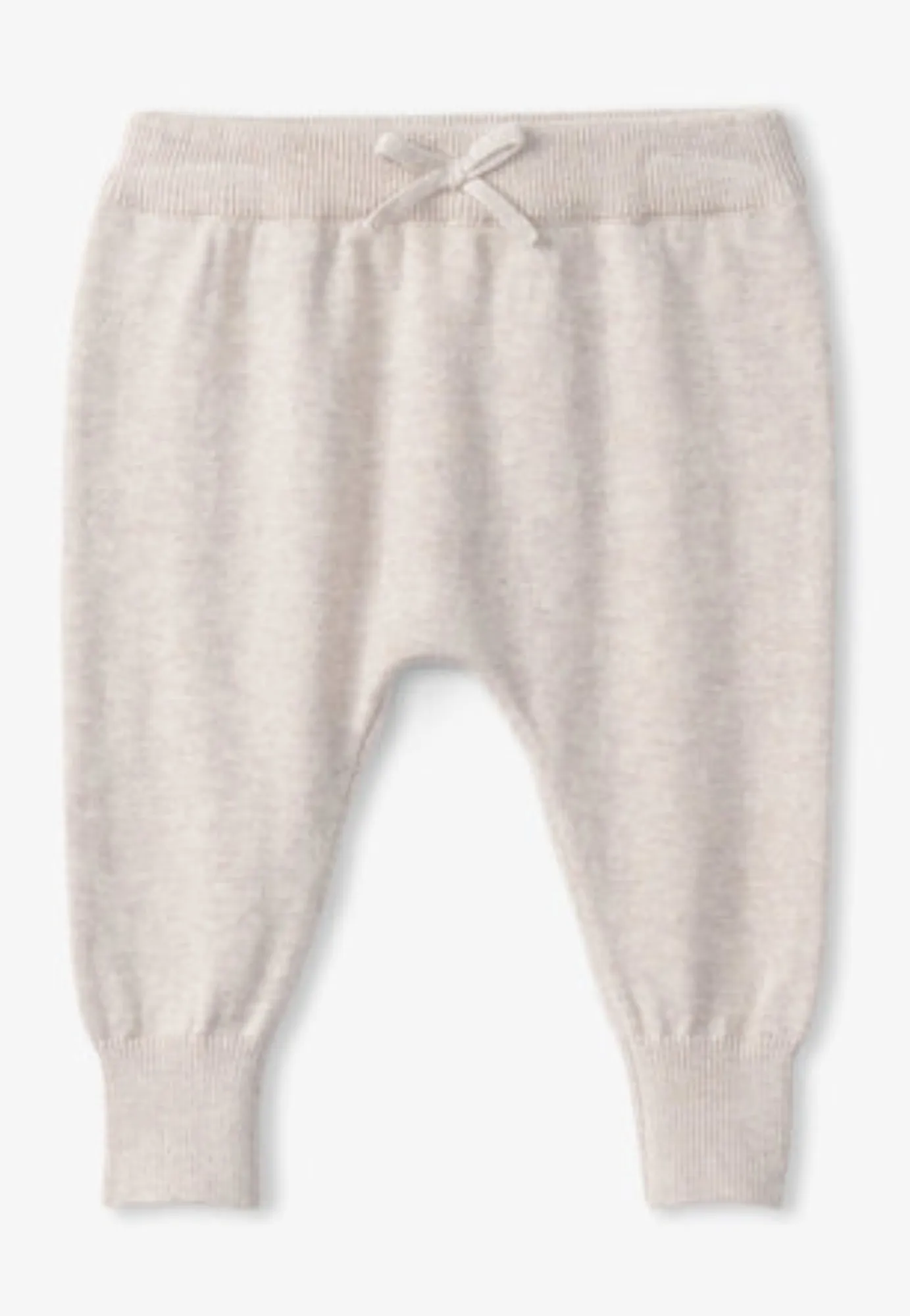 Baby Oatmeal Pull On Sweater Pants