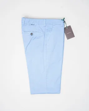 Berwich Morello Garment Dyed Chinos / Azzurro