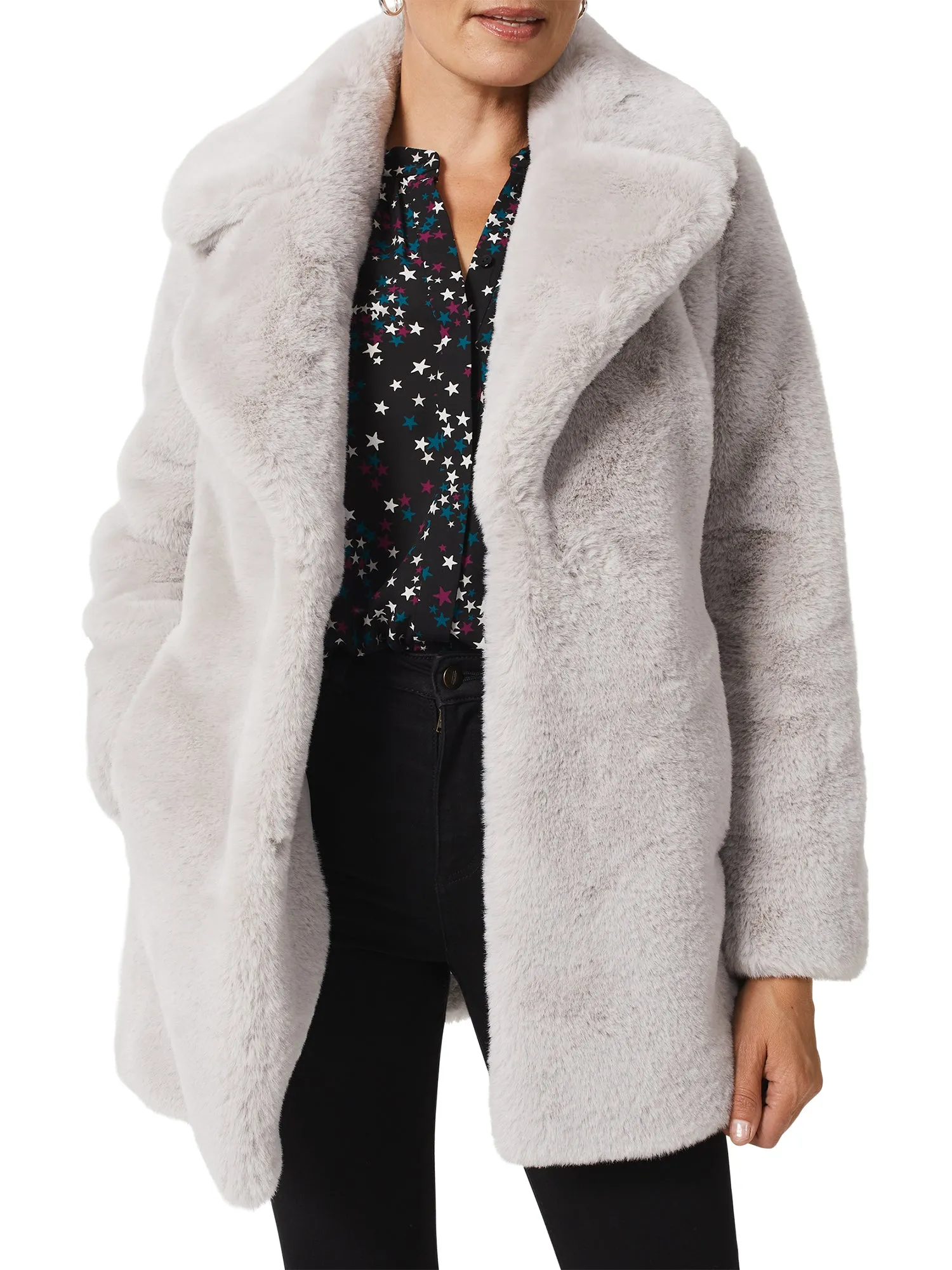 Bethany Faux Fur Coat