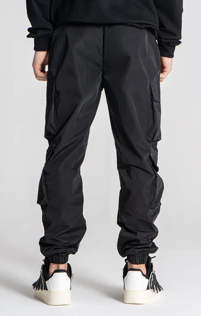 Black Santos Cargo Joggers