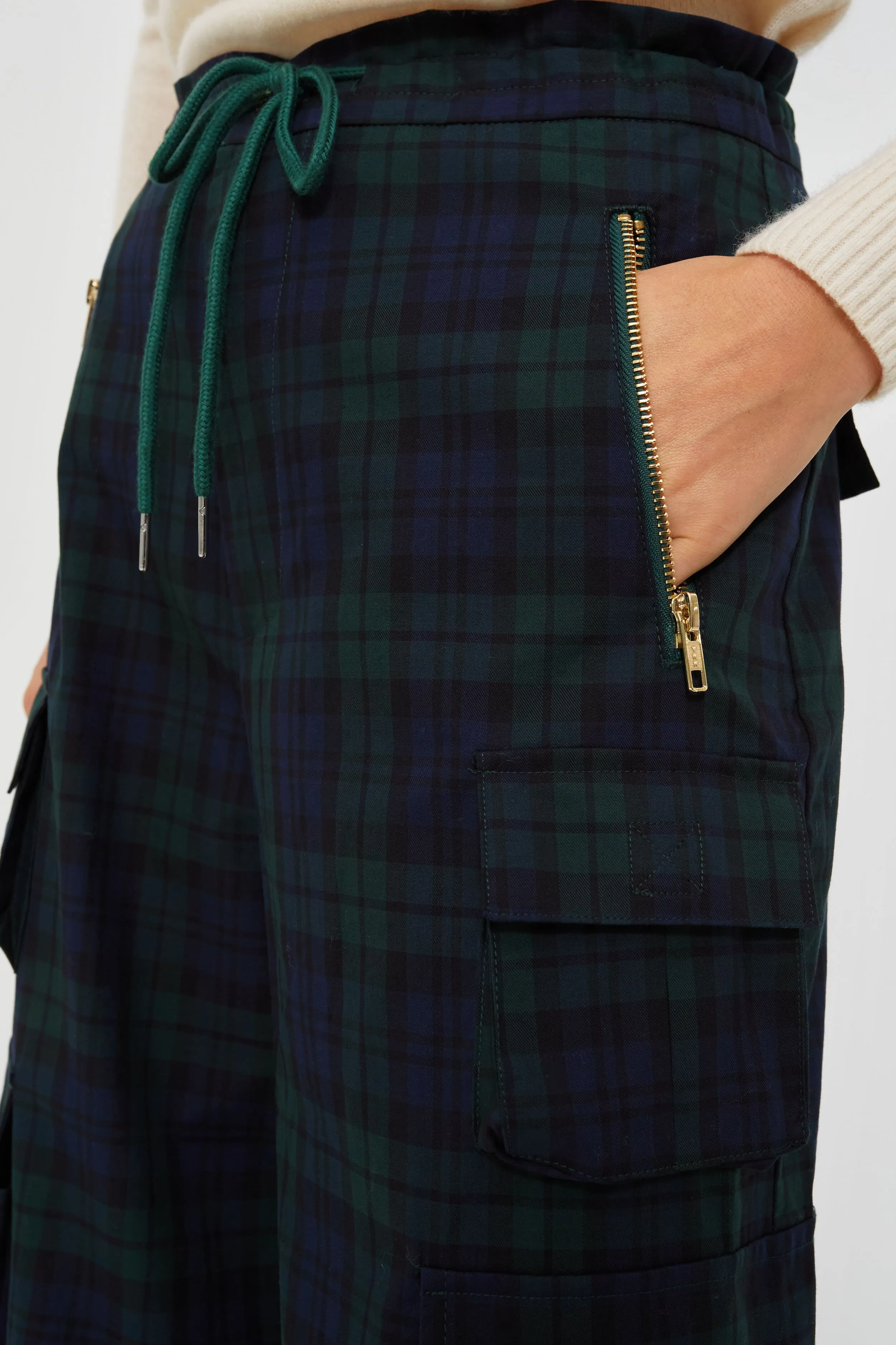 Blackwatch Plaid Cargo Pants