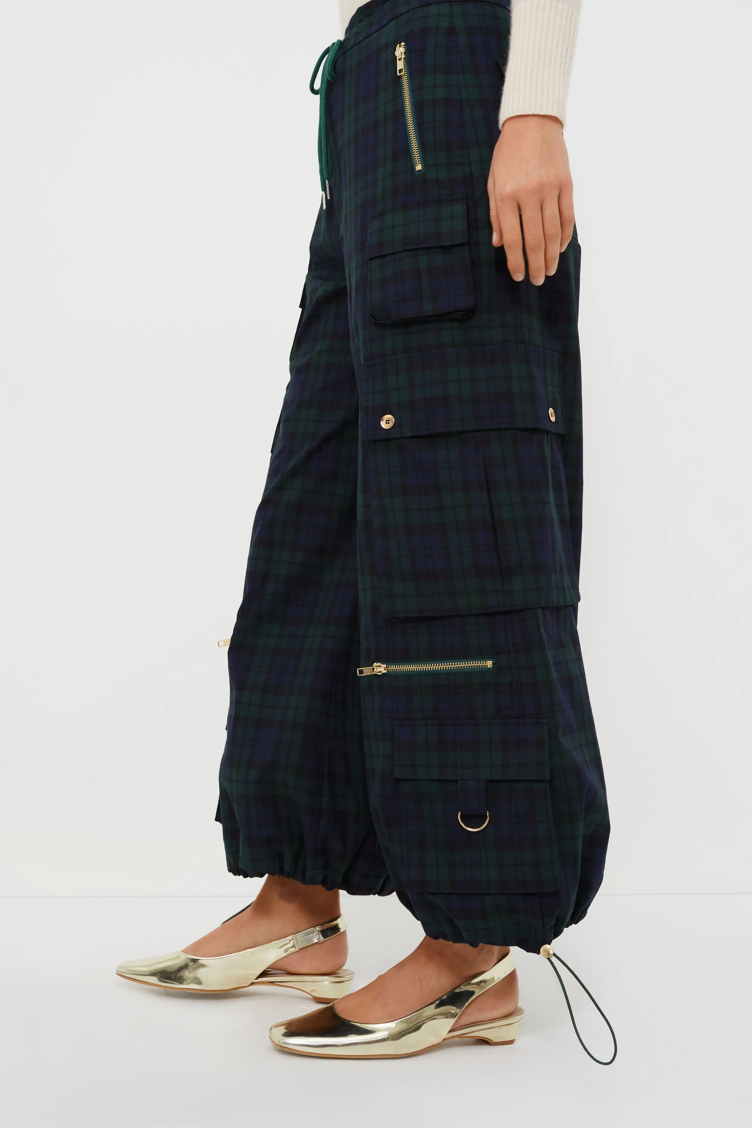 Blackwatch Plaid Cargo Pants