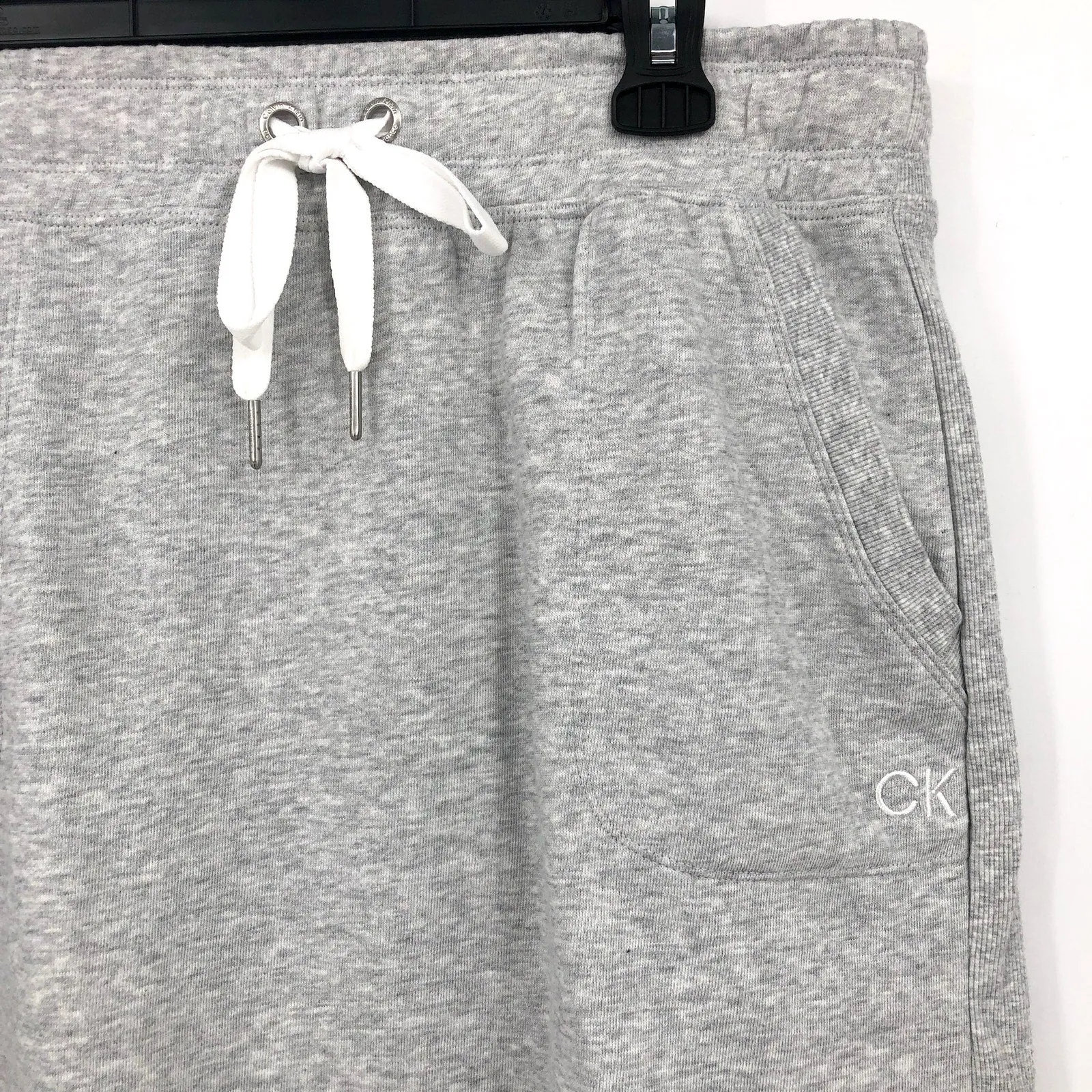 CALVIN KLEIN PERFORMANCE Women's Eco-Terry Skirt S Heather Grey Pull on NWT