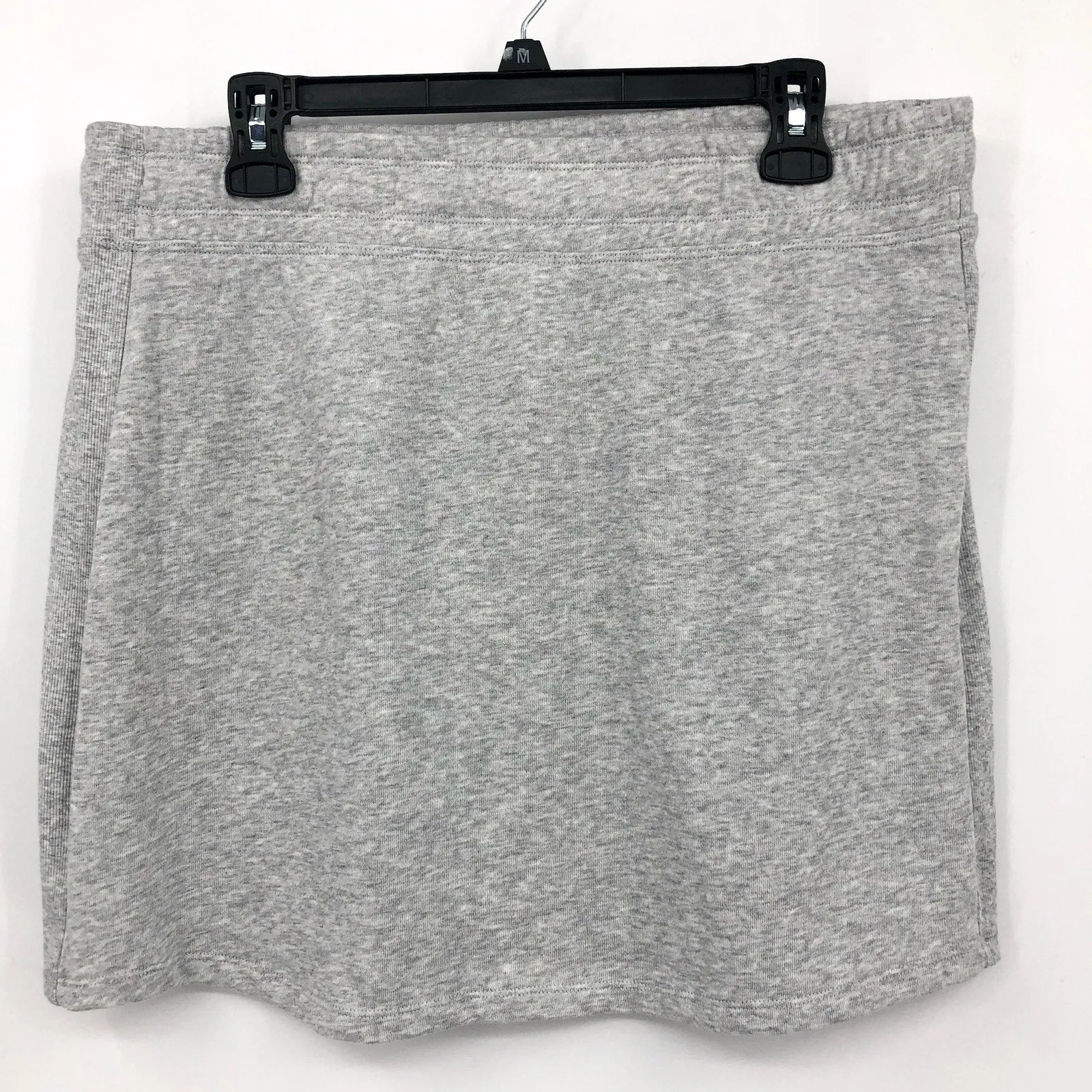 CALVIN KLEIN PERFORMANCE Women's Eco-Terry Skirt S Heather Grey Pull on NWT