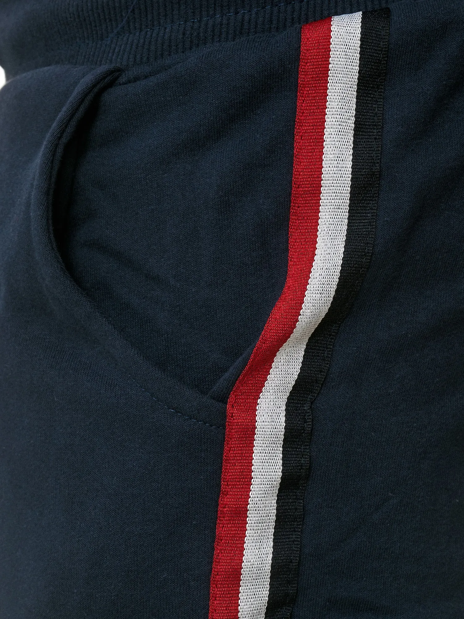 Cargo Dusi Stripe Sweatpants Joggers - Navy Blue X1C