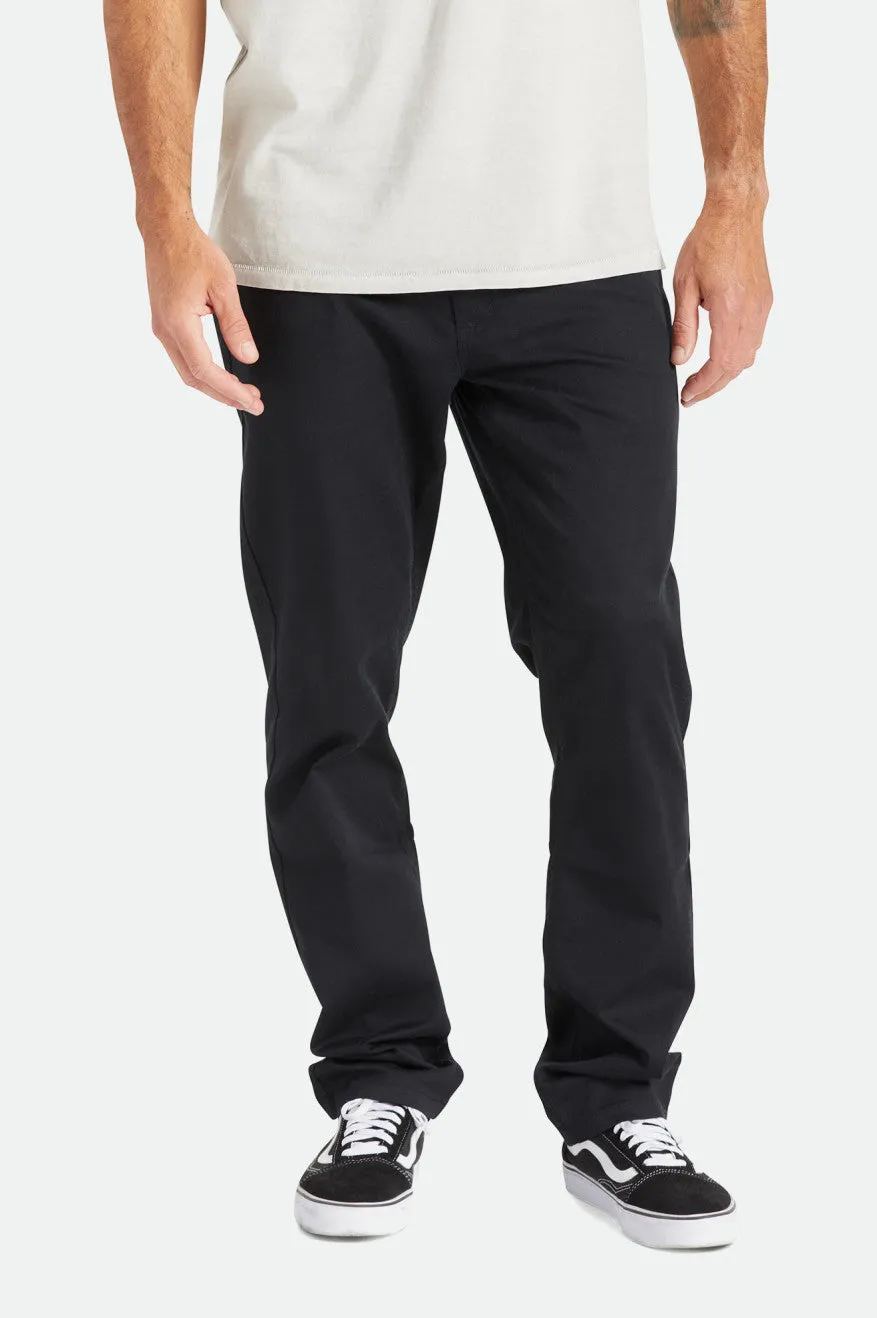 Choice Chino Regular Pant - Black