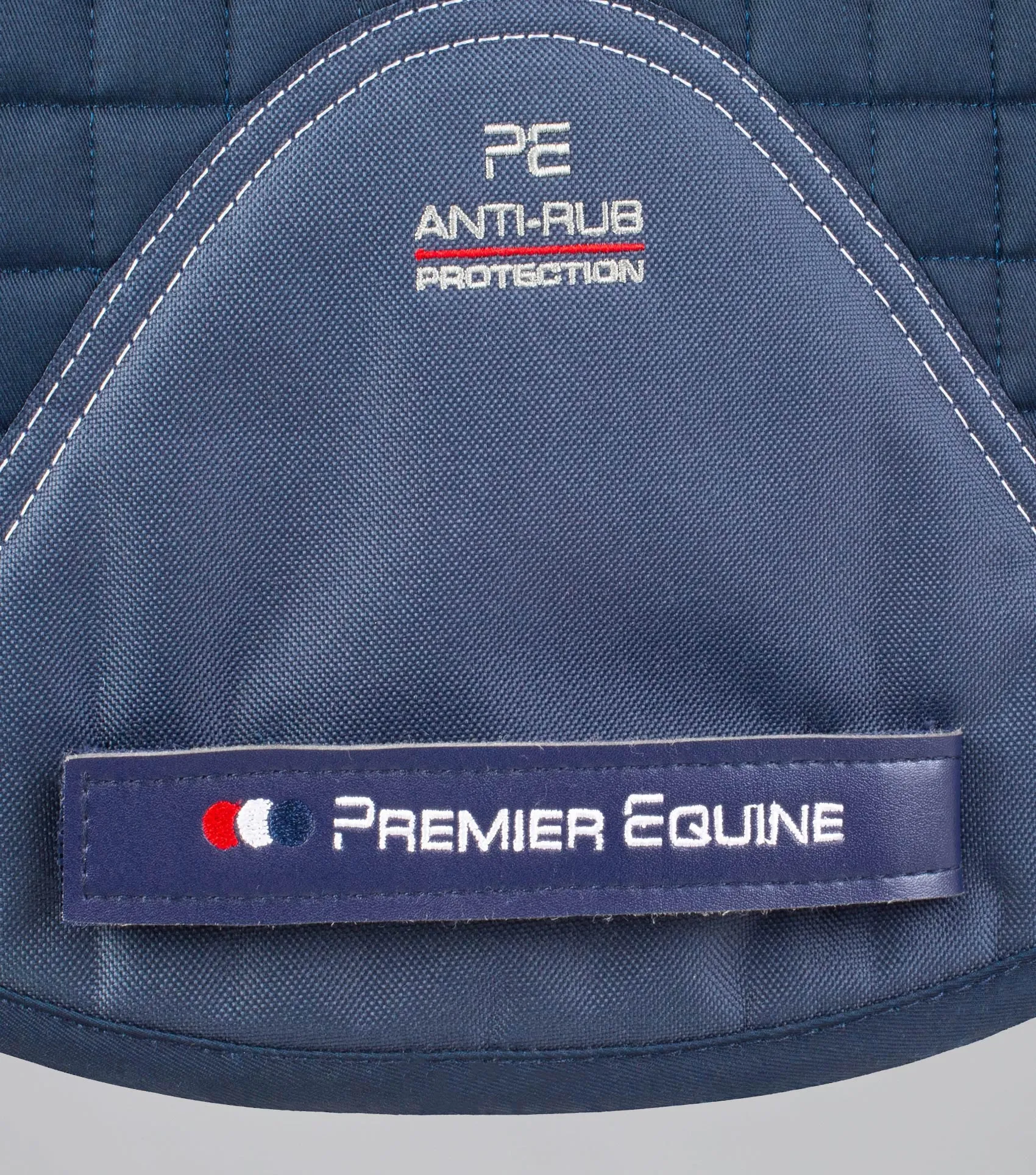 Close Contact Tech Grip Pro Anti-Slip Saddle Pad - Dressage Square Navy