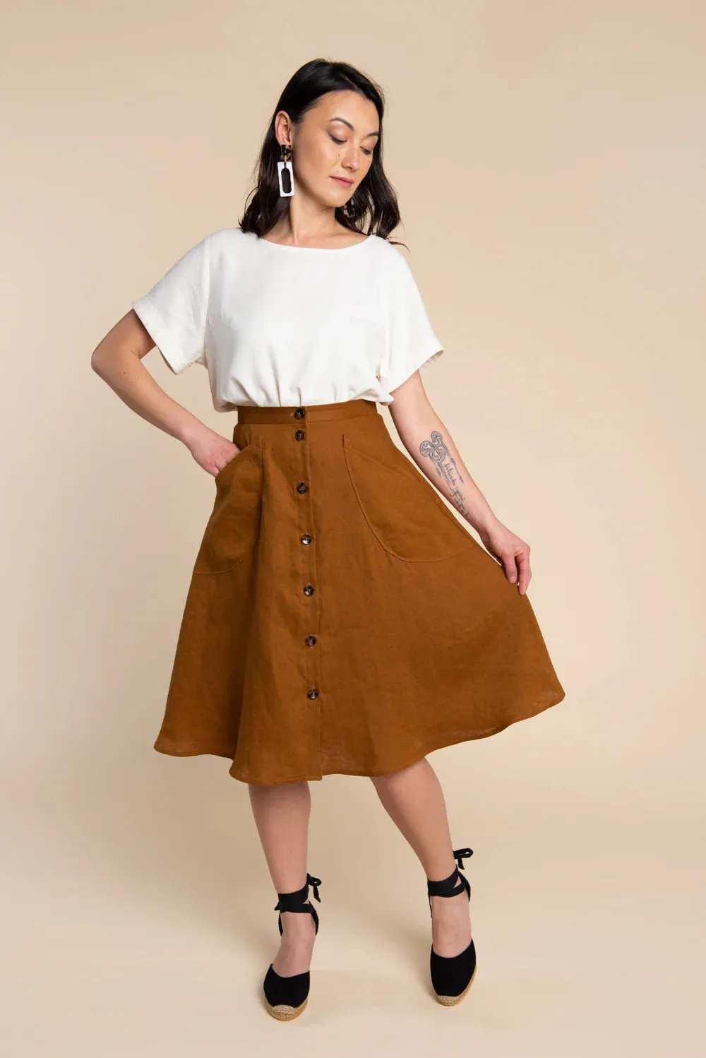 Closet Core Patterns | Fiore Skirt