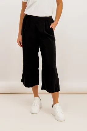 Coco Black Culotte Pants