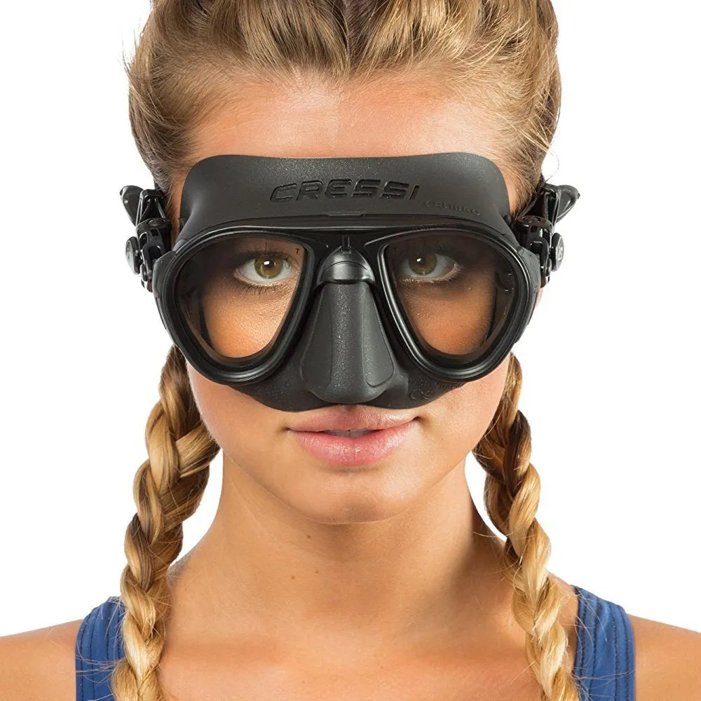 Cressi Calibro   Corsica Mask Set - Black