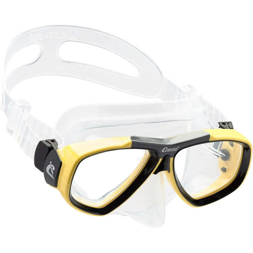 Cressi Focus Dive Mask with Optional Prescription Lens