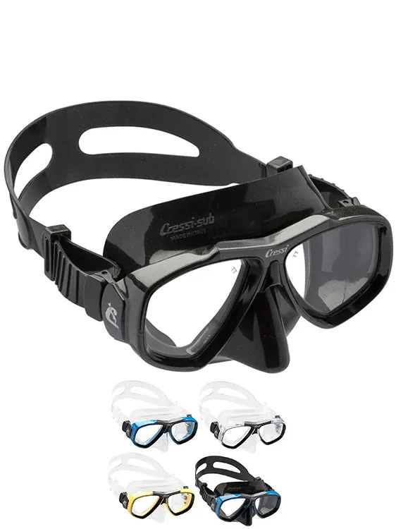 Cressi Focus Prescription Dive Mask (with Corrective Lenses)