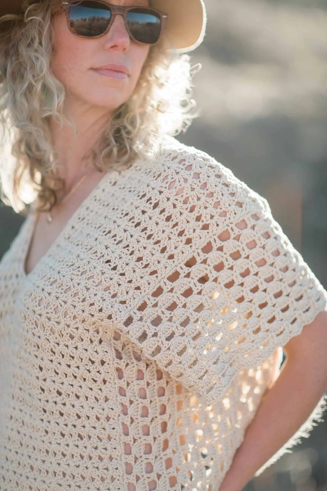 Crochet Kit - Saratoga Poncho Top