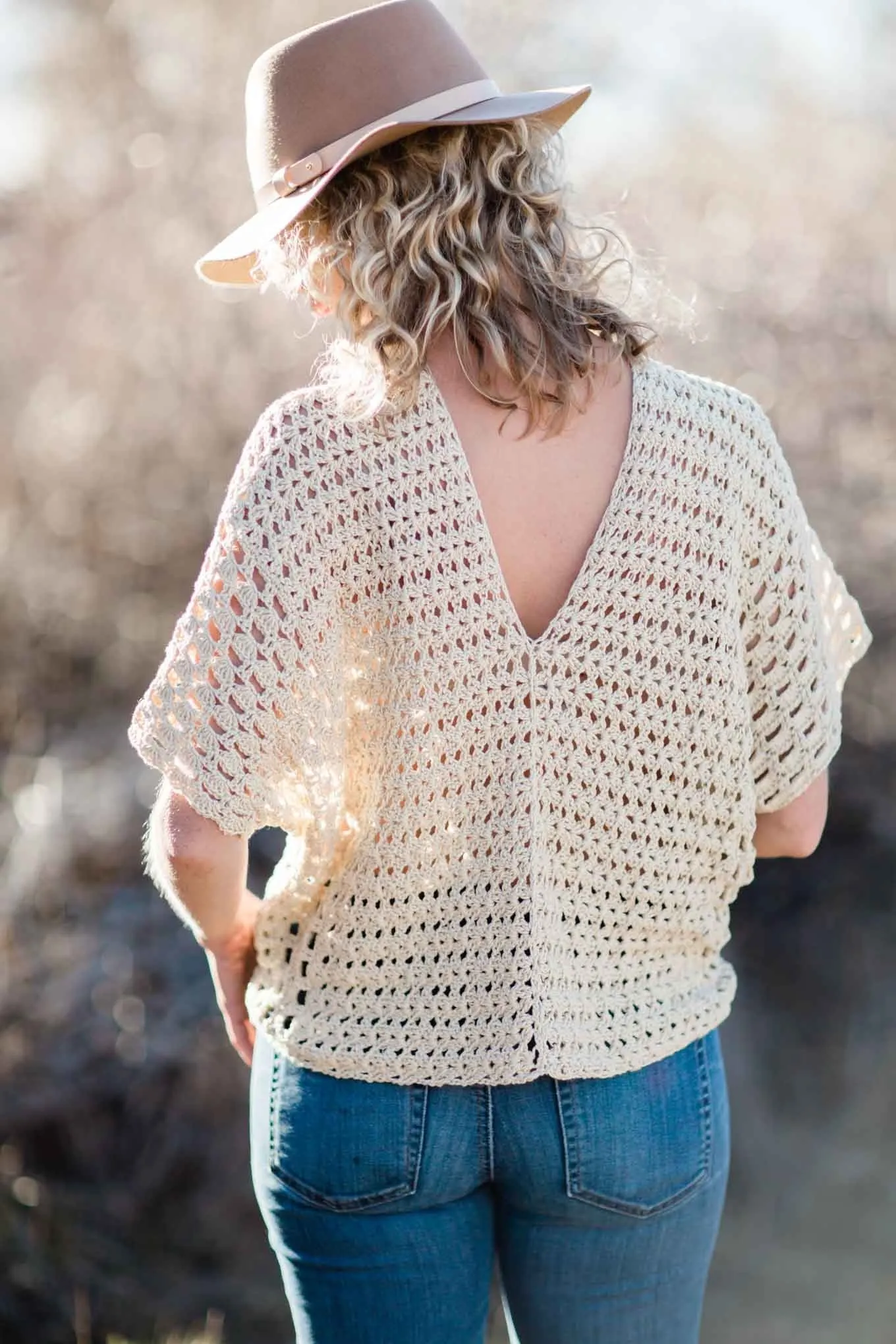 Crochet Kit - Saratoga Poncho Top