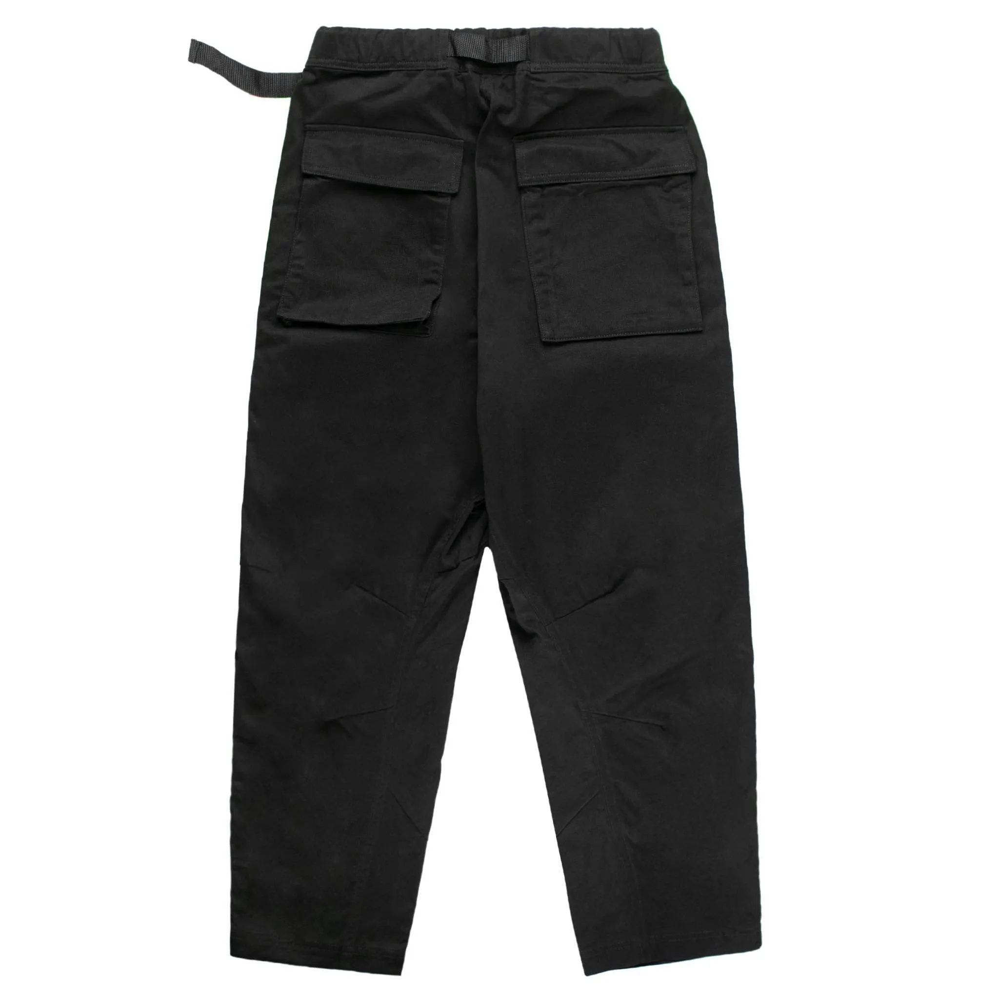 Cropped Belted Cargo Pants