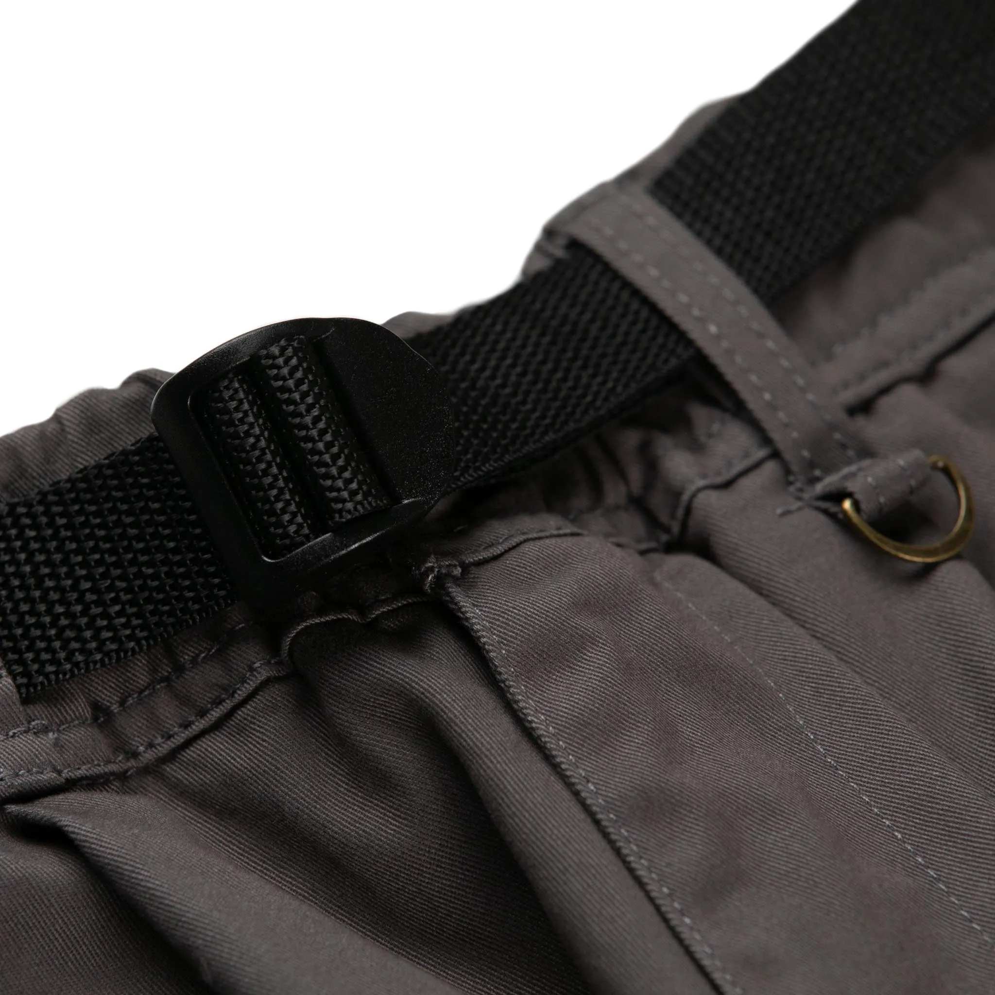 Cropped Belted Cargo Pants