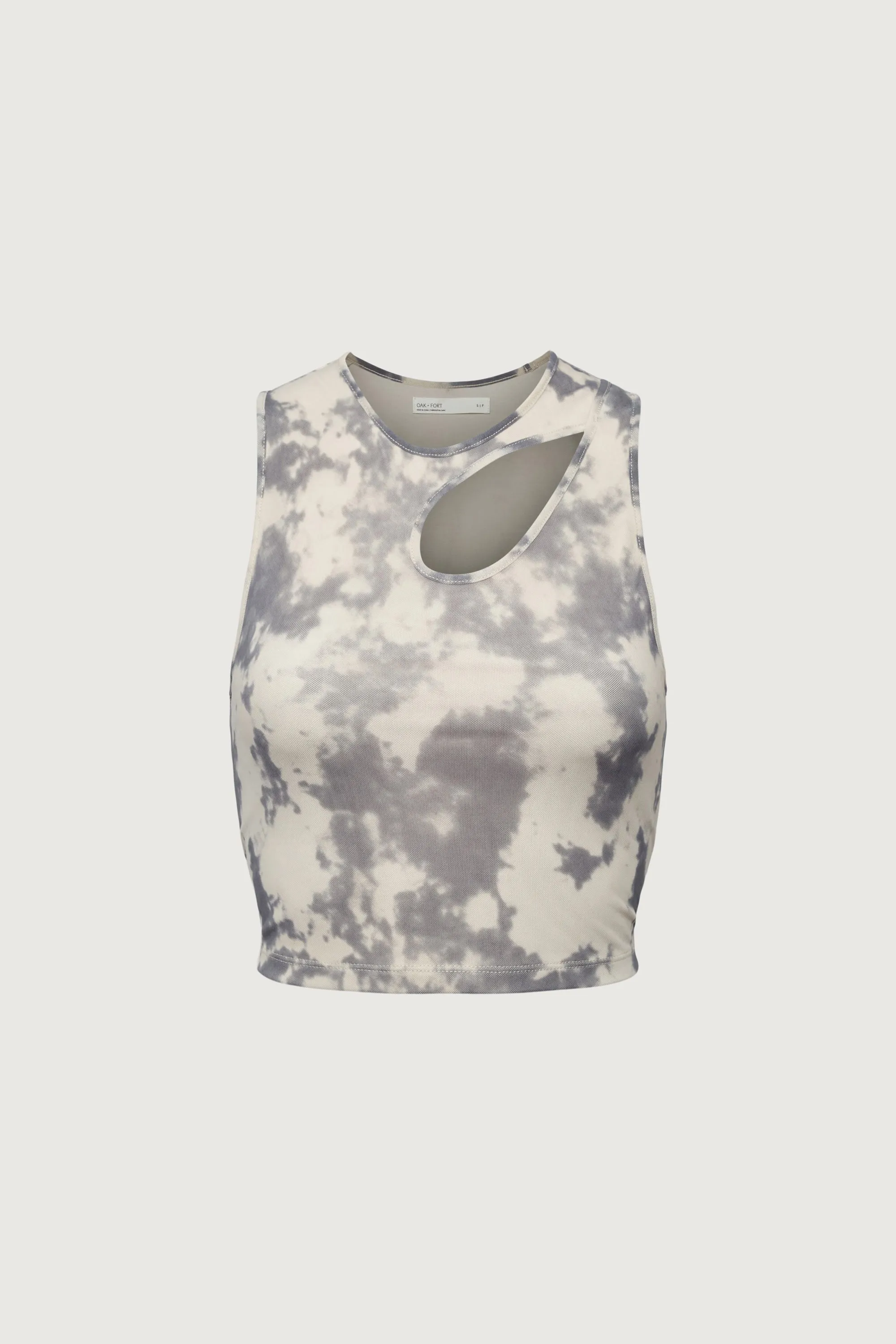 CROPPED TANK WITH CUTOUT