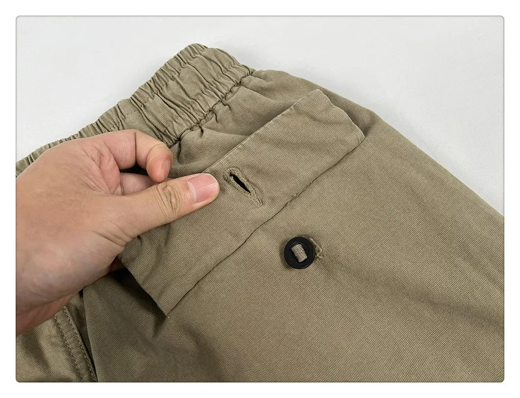 Cuffed Utility Cargo Pants