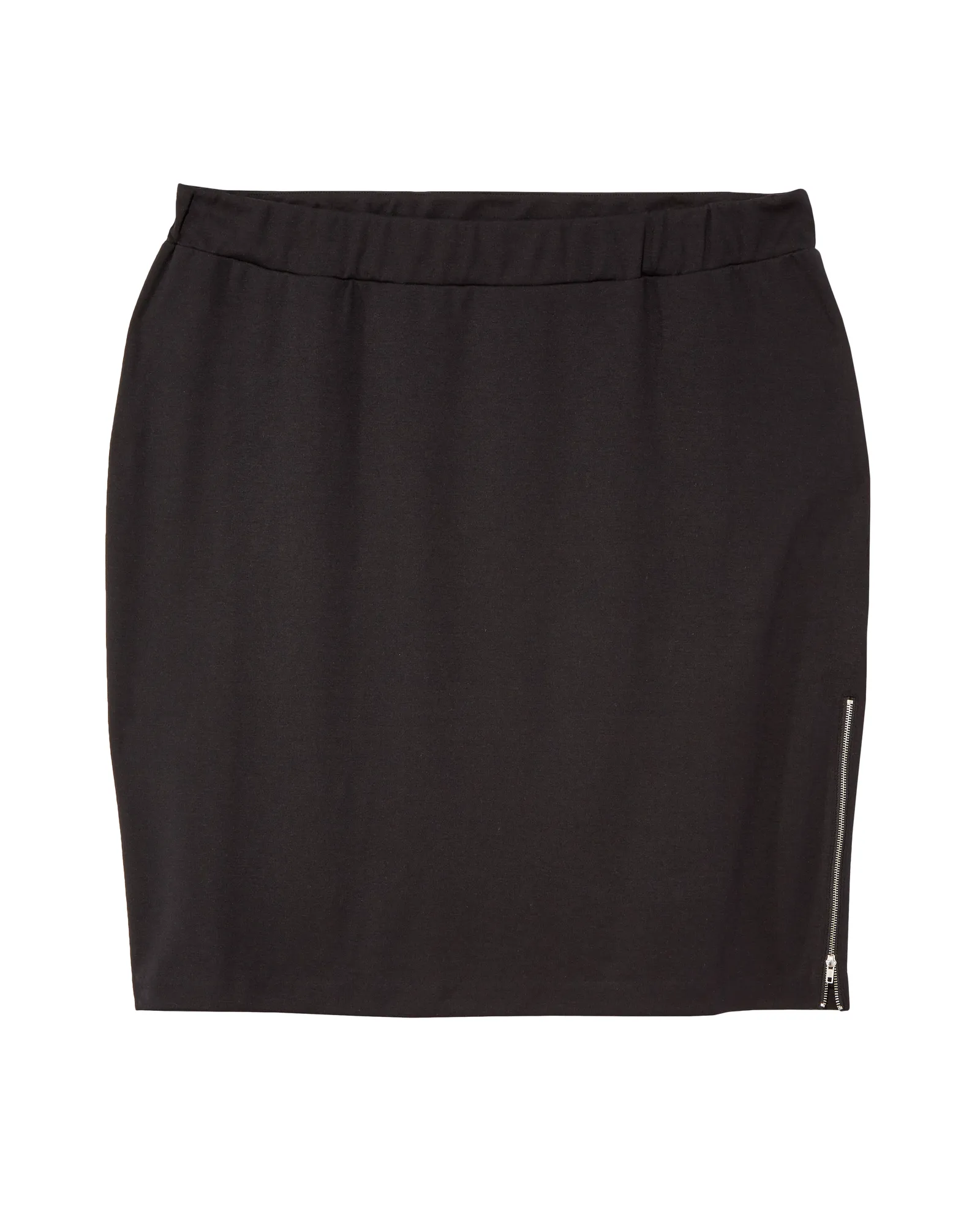 Dawn Pencil Skirt with Side Zip | Black