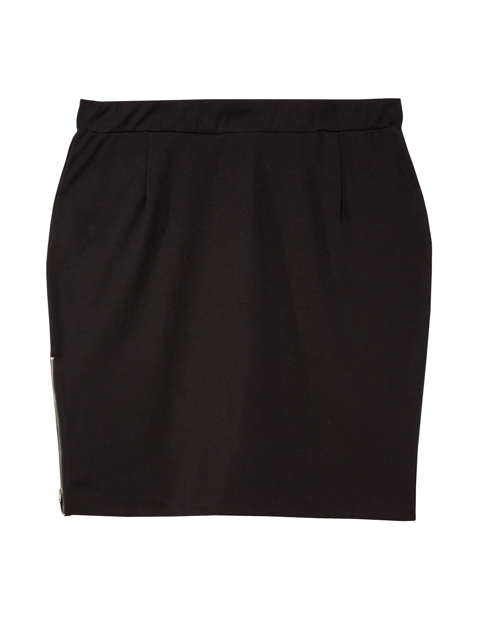 Dawn Pencil Skirt with Side Zip | Black