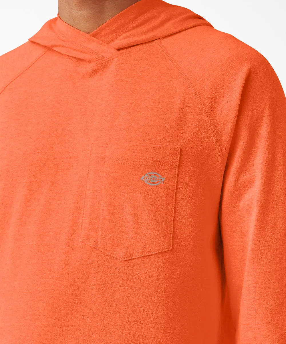 Dickies Cooling Performance Long Sleeve Sun Shirt - Bright Orange