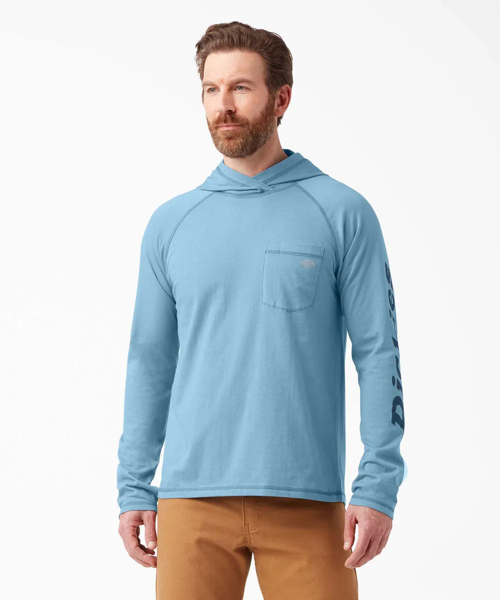 Dickies Cooling Performance Long Sleeve Sun Shirt - Dusty Blue