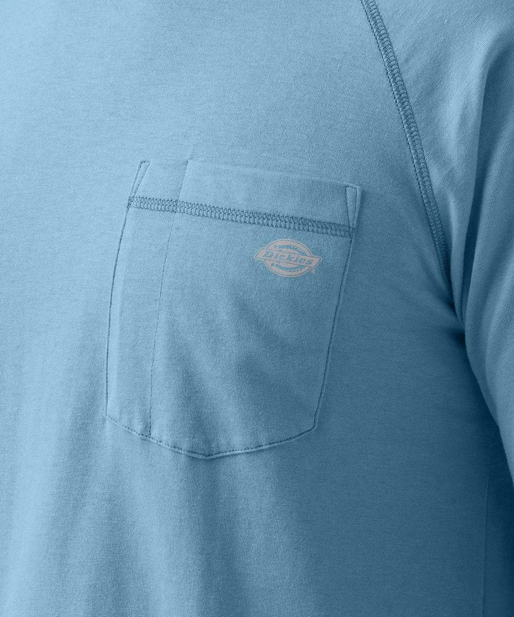 Dickies Cooling Performance Long Sleeve Sun Shirt - Dusty Blue