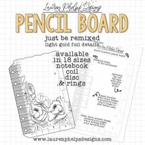 DISCONTINUED | Just Be Gold Foil Pencil Board