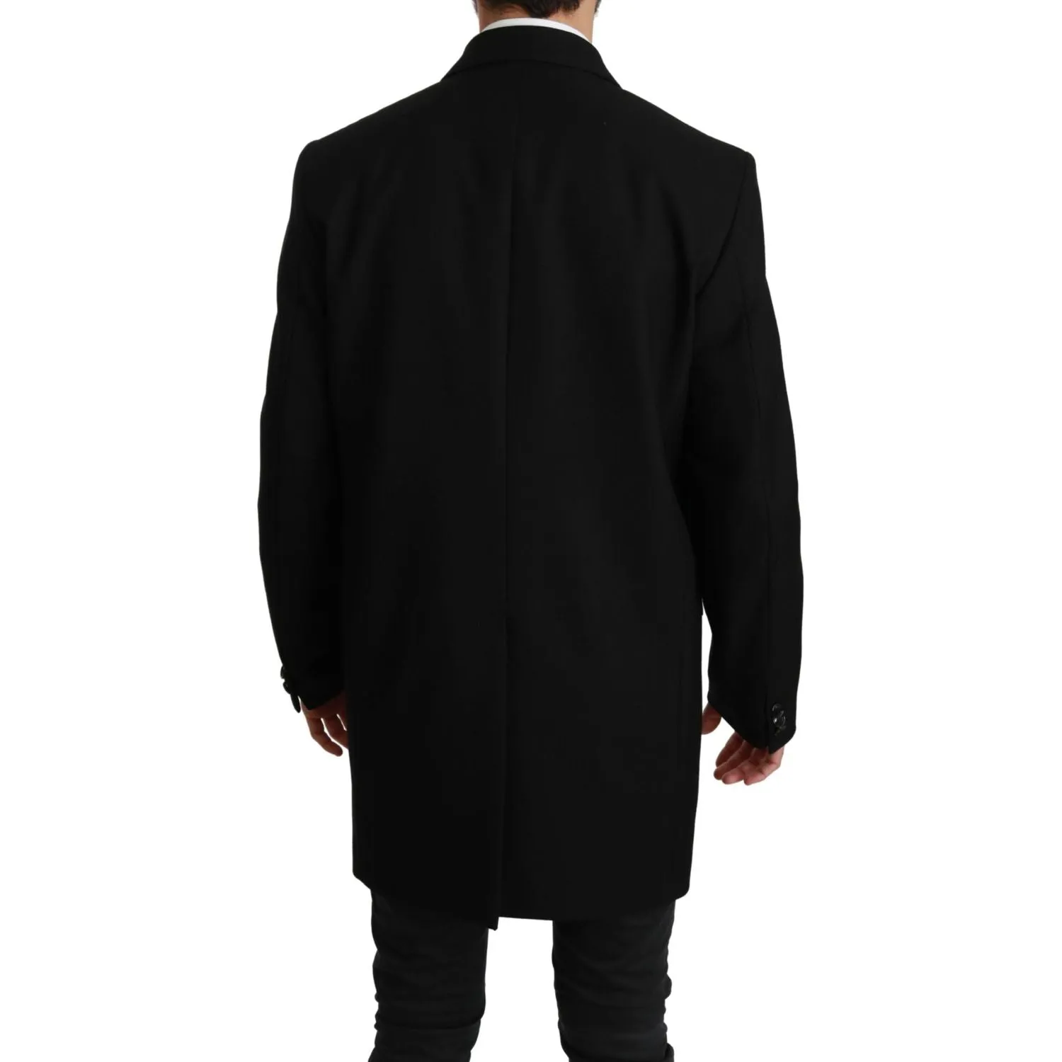 Dolce & Gabbana Elegant Black Wool Formal Blazer