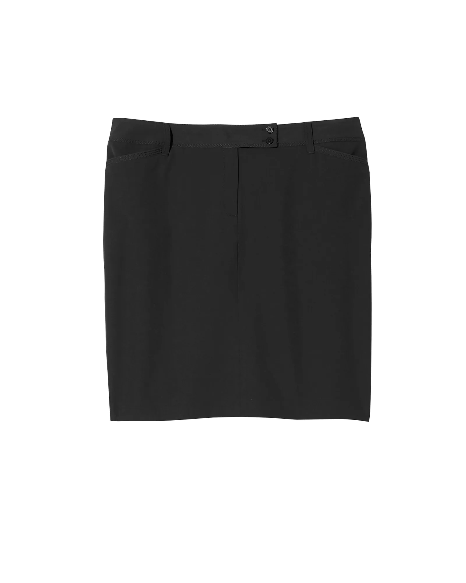 Dorian Trouser Pencil Skirt | Black