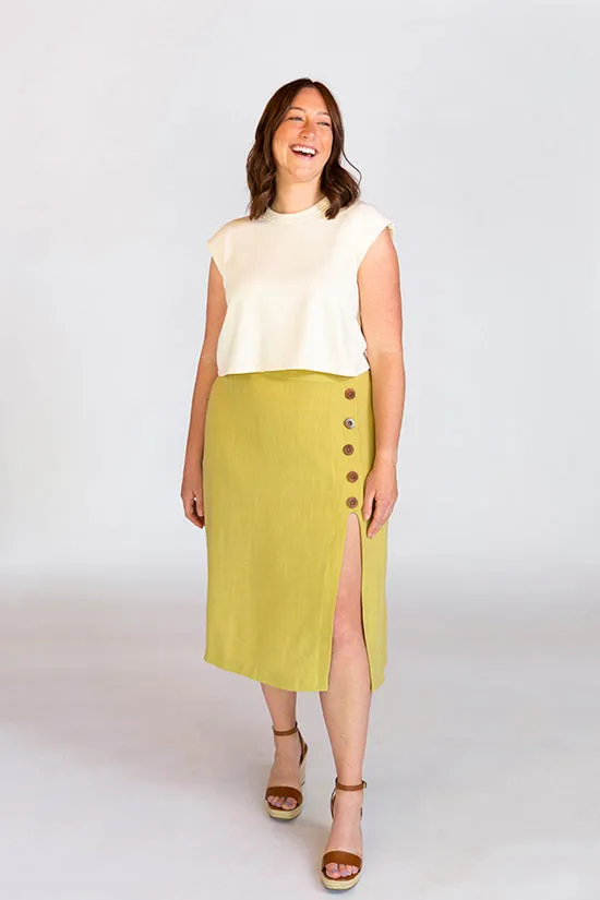 Evelyn Skirt - Sewing Pattern | Chalk and Notch Patterns