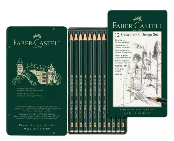 Faber Castell Graphite 9000 Pencils