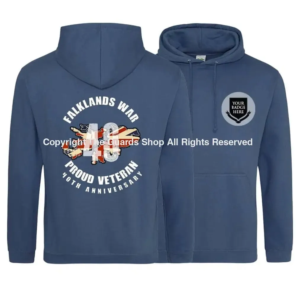 FALKLANDS 40 Double Printed Hoodie