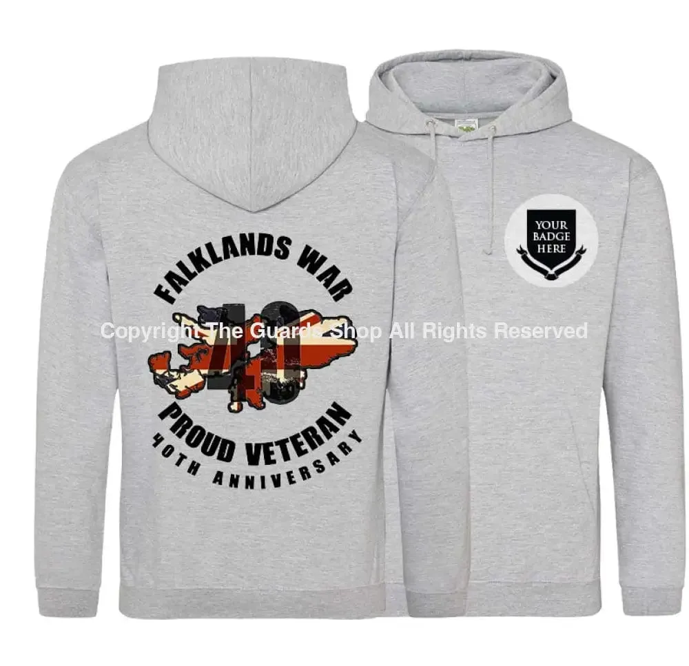 FALKLANDS 40 Double Printed Hoodie