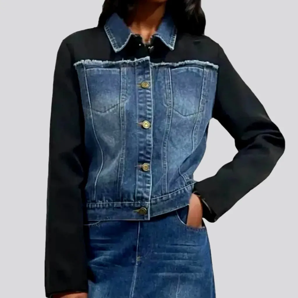 Fashion women's jeans jacket