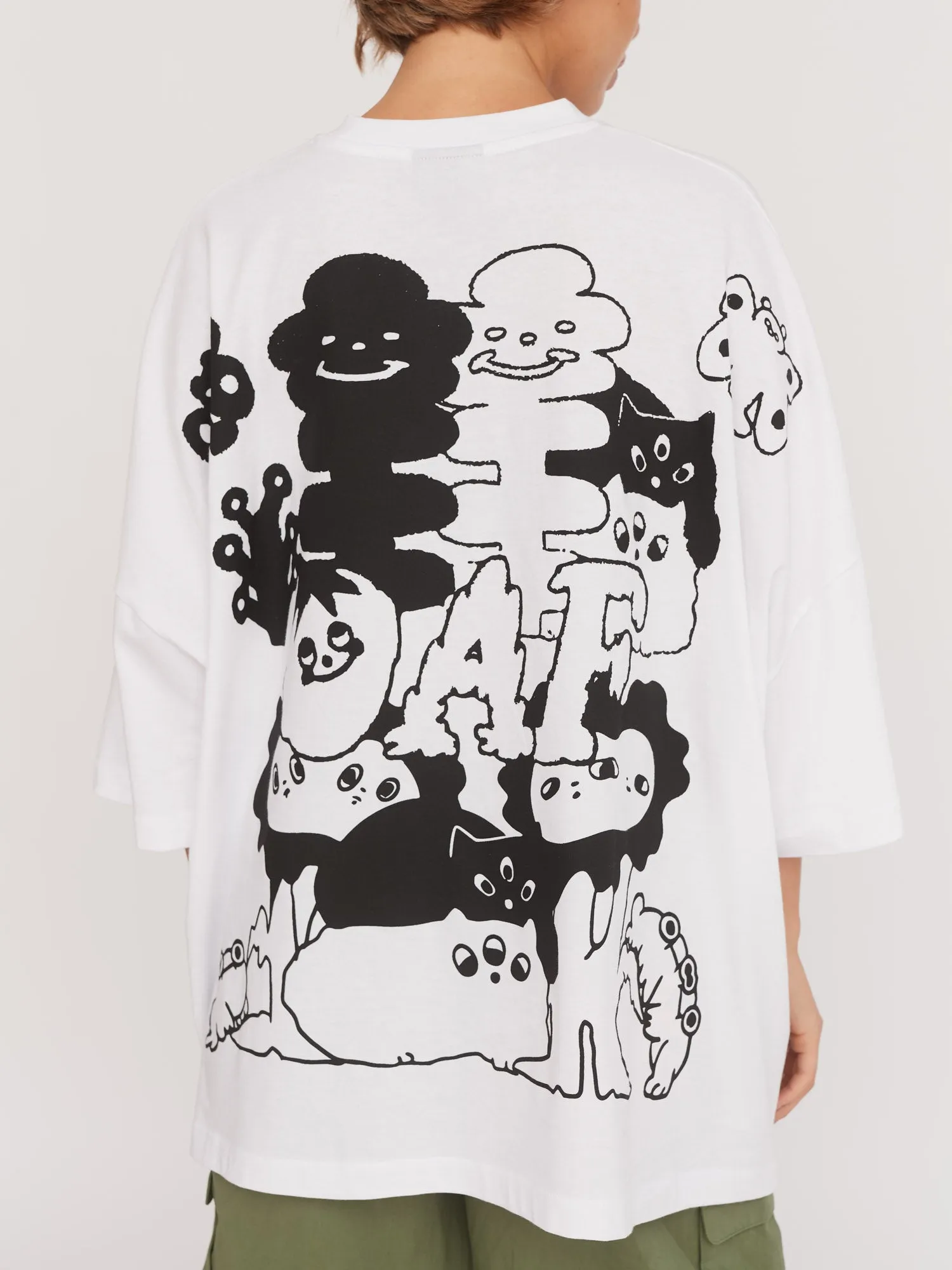 Garden Family Big Square T-Shirt