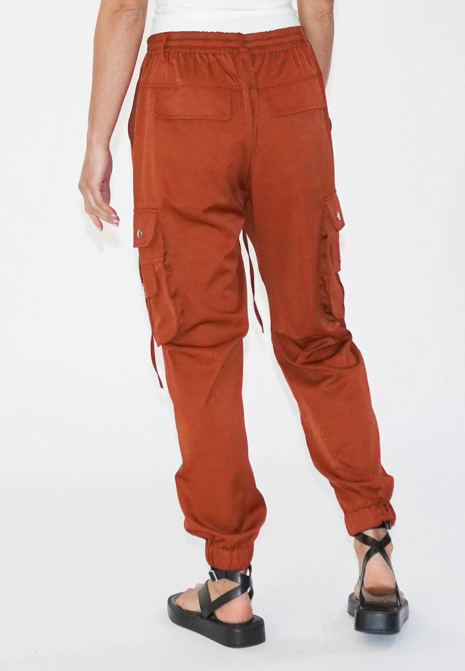 GLOW COPPER CARGO TROUSERS