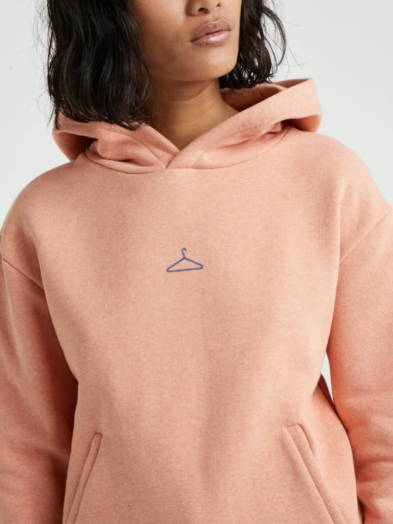 Hang on peach hoodie