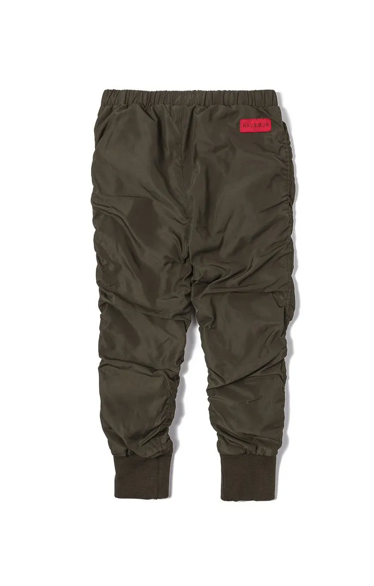 Haus of JR Kyle Bomber Pants Olive