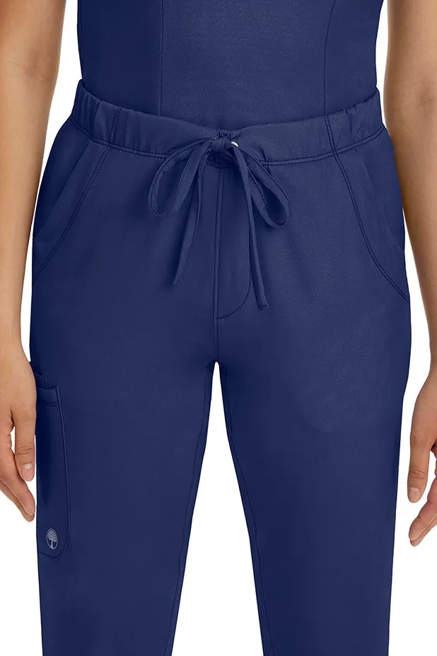 HH Works Women's Scrub Set Monica Top & Petite Rebecca Pant | Navy