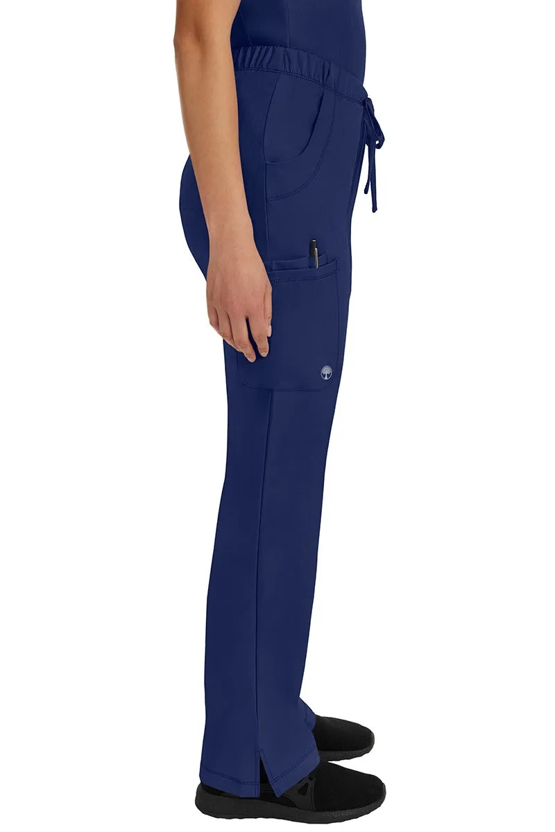 HH Works Women's Scrub Set Monica Top & Petite Rebecca Pant | Navy