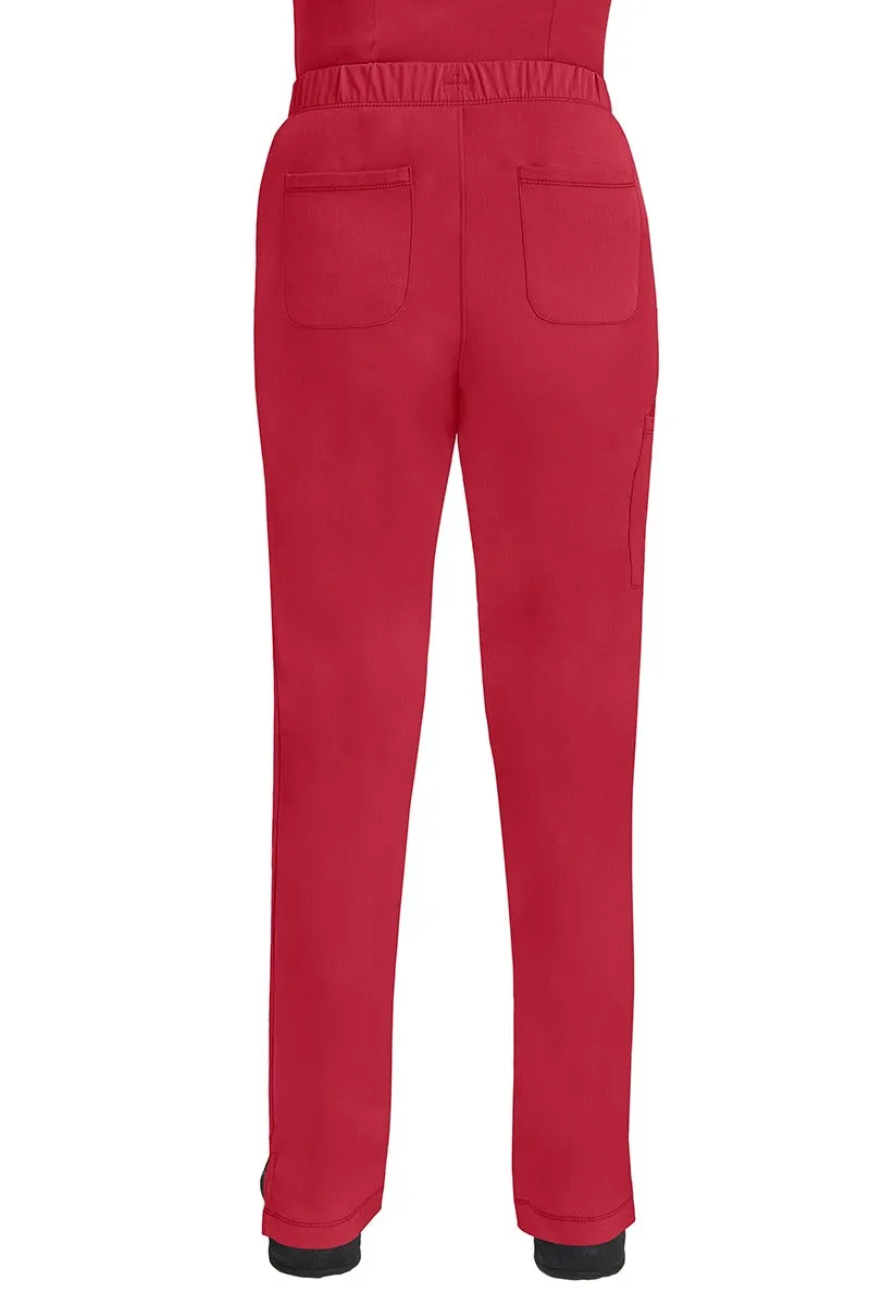 HH Works Women's Scrub Set Monica Top & Petite Rebecca Pant | Red