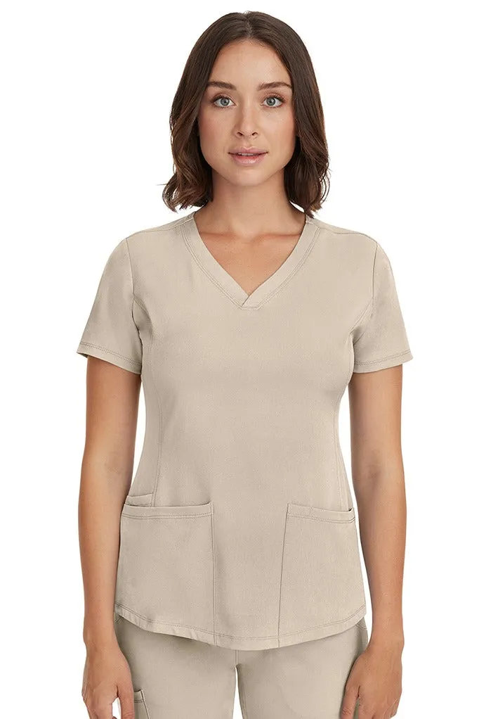 HH Works Women's Scrub Set Monica Top & Rebecca Pant | Khaki