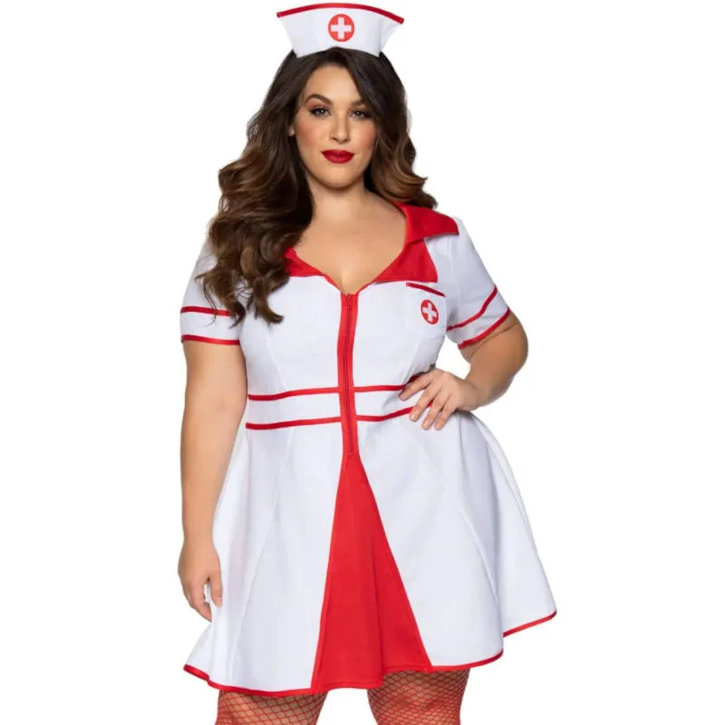 Hospital Honey Nurse Costume - Plus